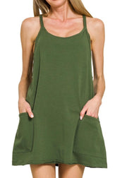 On The Go Romper Dress