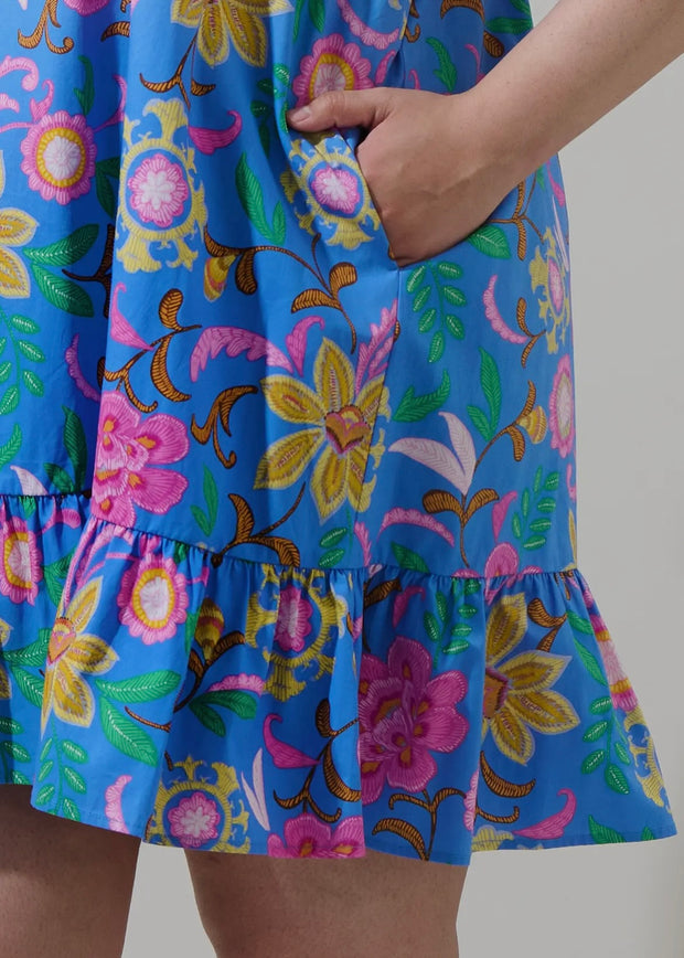 The Celeste Floral Mini Dress
