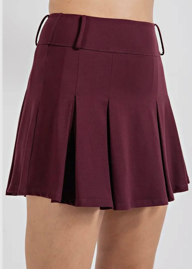 Butter Luxe Pleat Skort/Plus