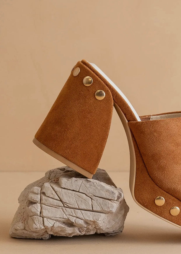 The Leona Studded Platform Heel