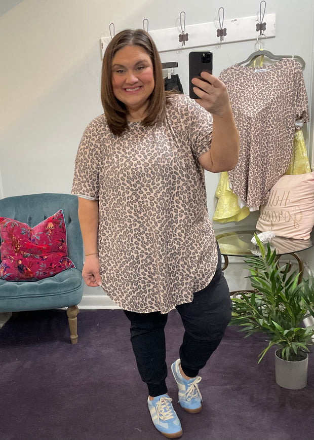 Washed Cotton Boyfriend Tee