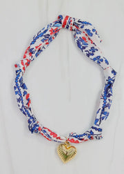 Serafina Scarf Charm Necklace