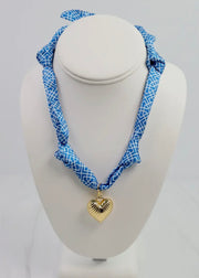 Serafina Scarf Charm Necklace