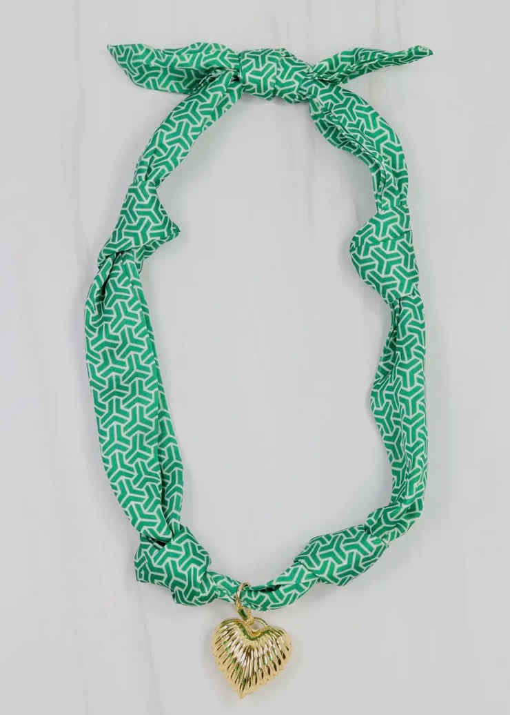 Serafina Scarf Charm Necklace