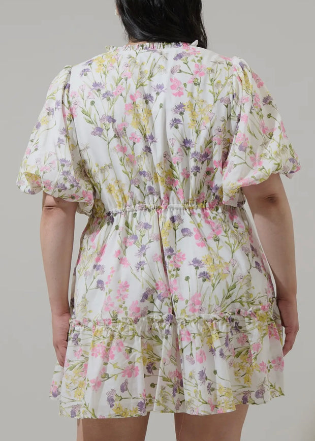 The Lita Floral Shift Mini Dress