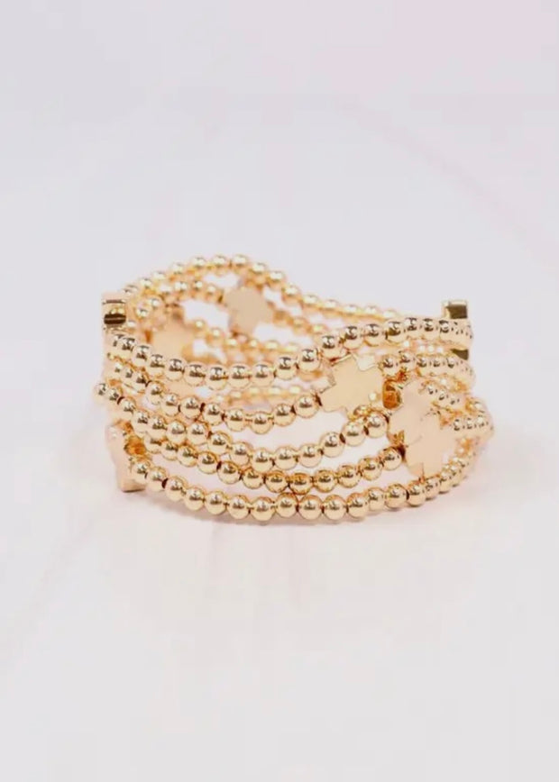 Olstead Cross Bracelet Set