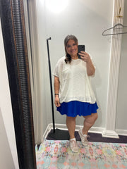 Butter Luxe Pleat Skort/Plus