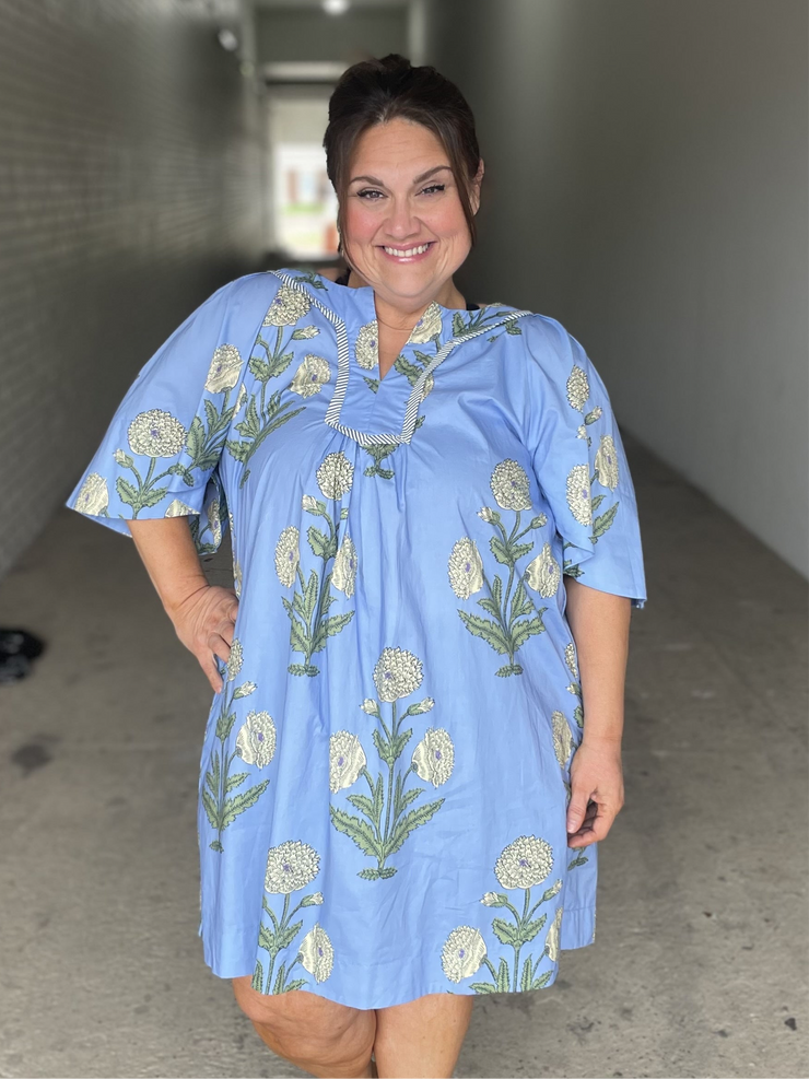BlueBell Breeze Dress/Plus