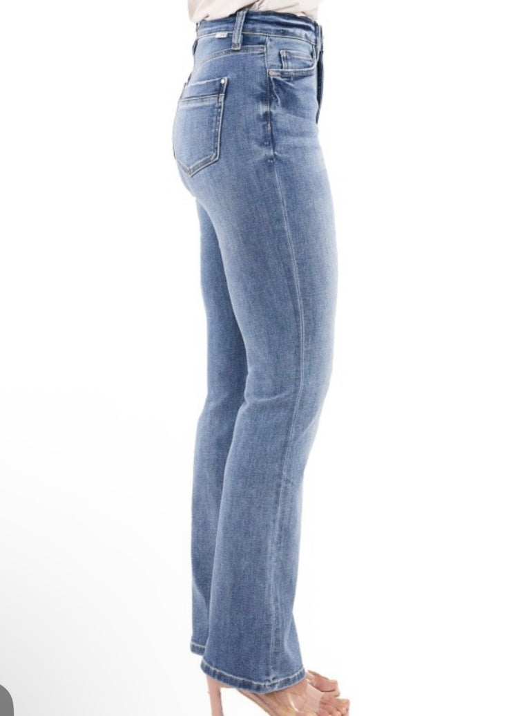 Mia High Rise Bootcut Jeans/Plus