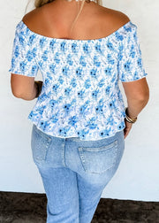 **FINAL SALE** Essie Floral Smocked Top