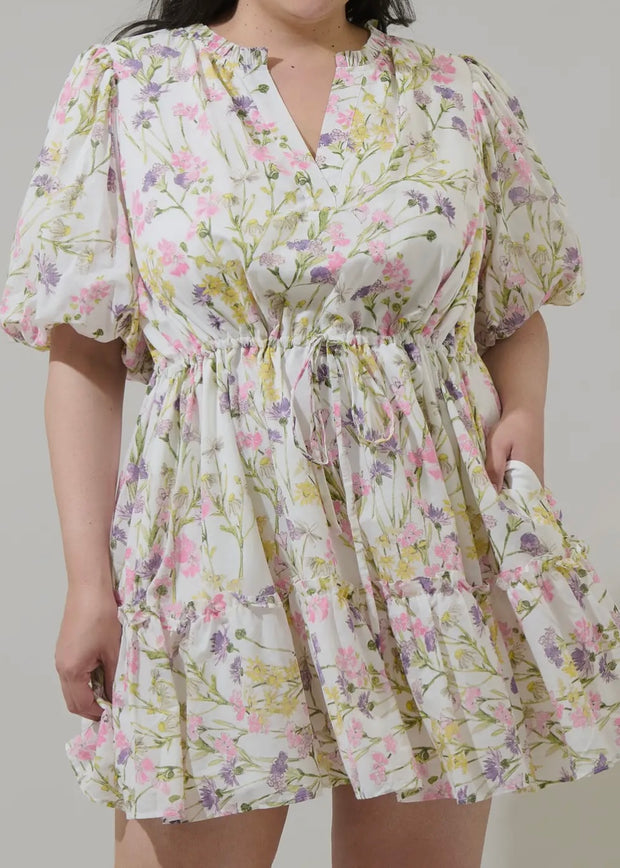 The Lita Floral Shift Mini Dress