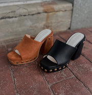 The Leona Studded Platform Heel