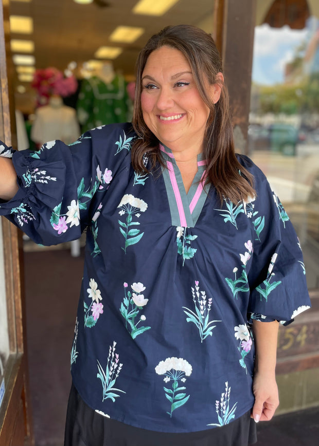 Midnight Meadow Top/Plus