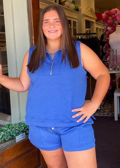 The Afternoon Ease Textured Top/Plus