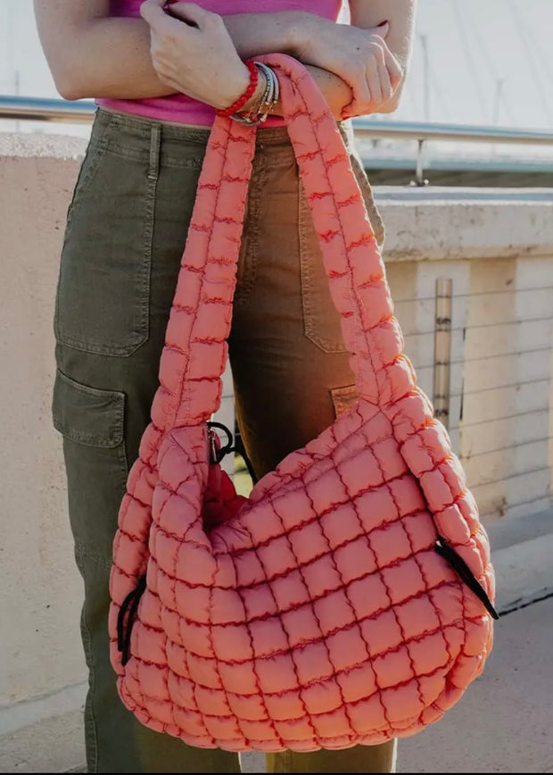 XL Quilted Tote Bag