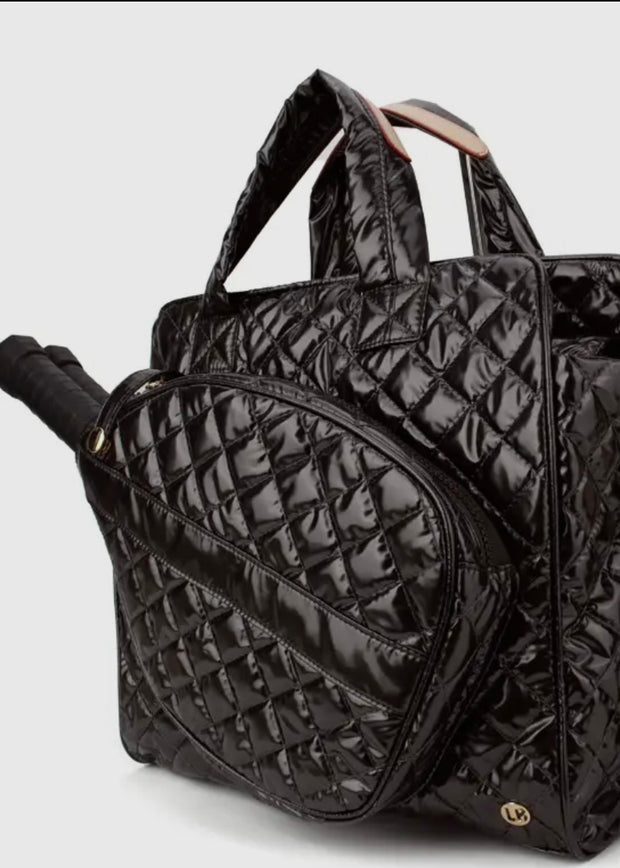 The Dink Darling PickleBall Tote in Deep Espresso