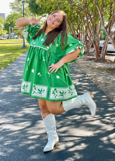 The WildFlower Spirit Mini Dress/Plus