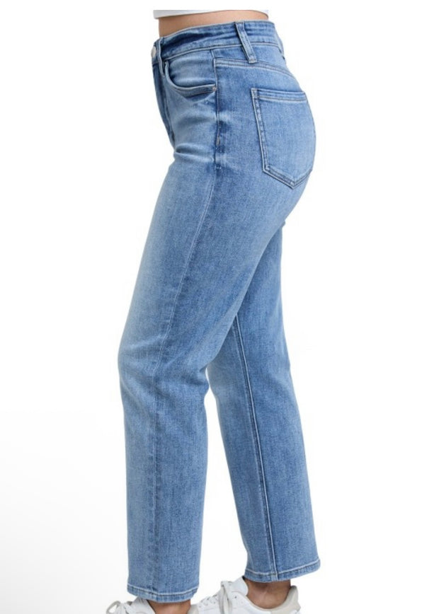 Dylan Cropped Straight Leg Jean/Plus