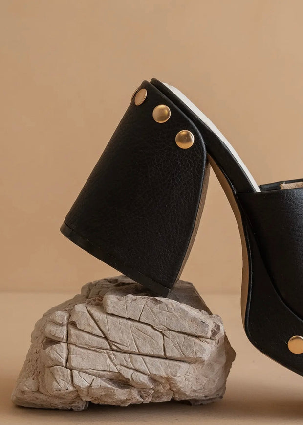 The Leona Studded Platform Heel