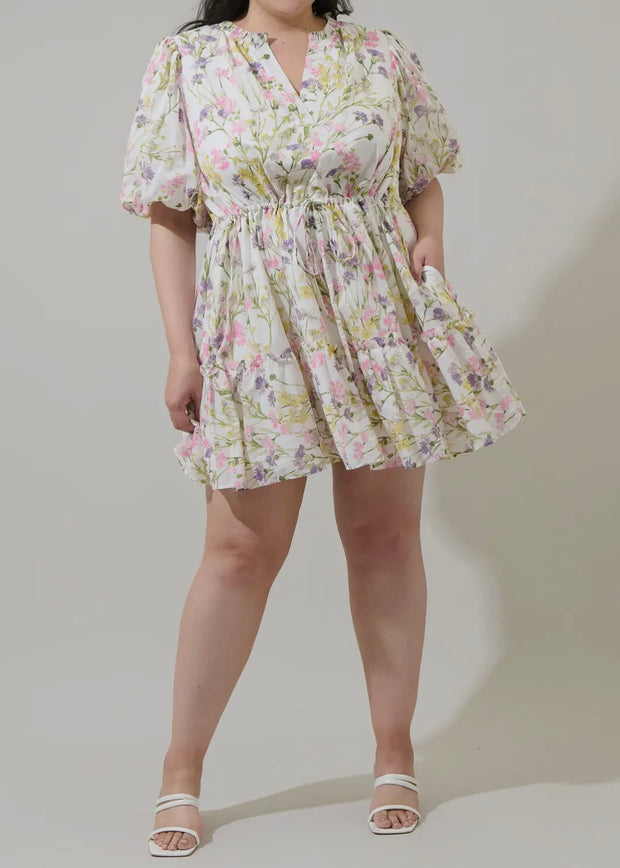 The Lita Floral Shift Mini Dress