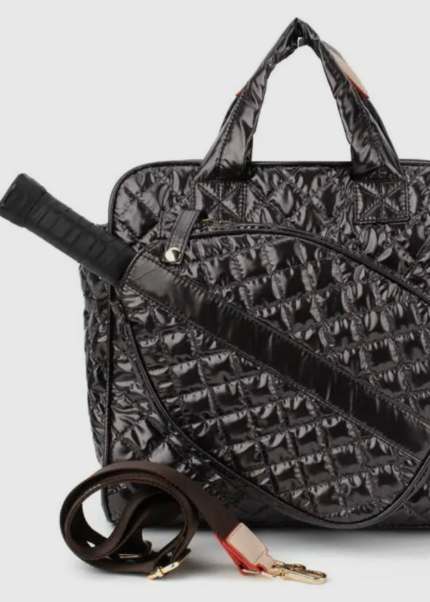 The Dink Darling PickleBall Tote in Deep Espresso