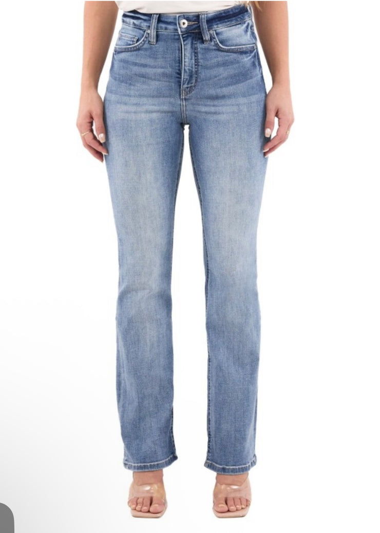 Mia High Rise Bootcut Jeans/Plus