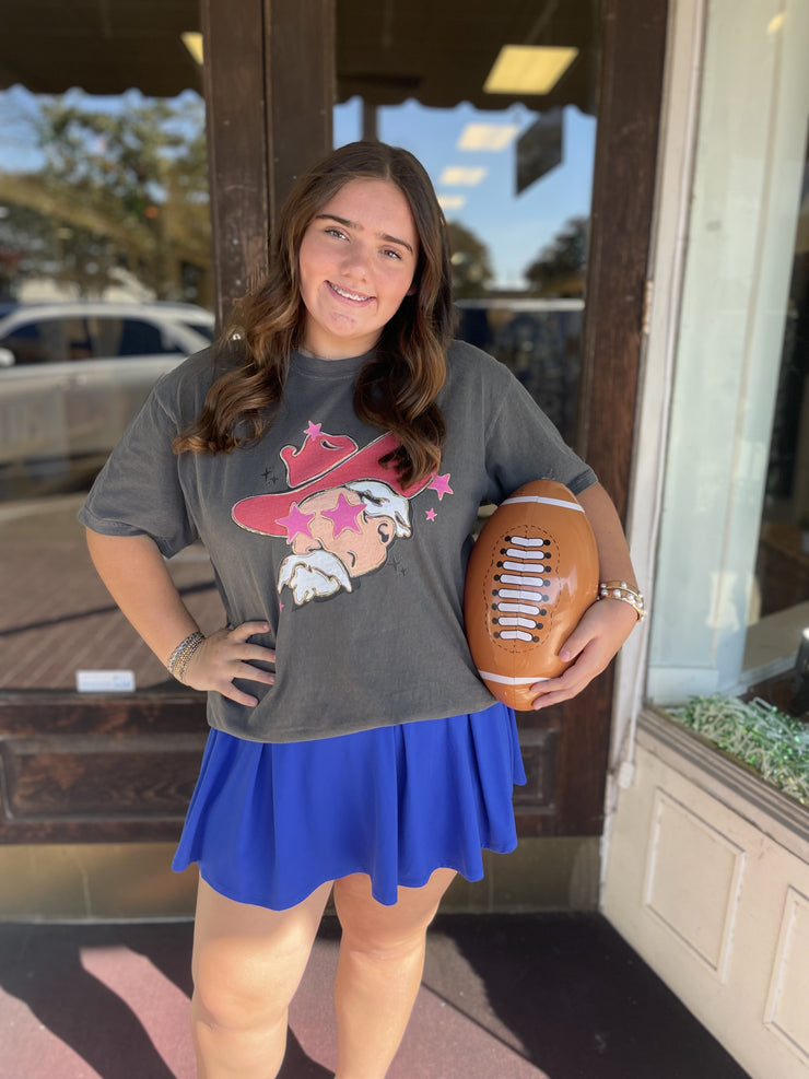 Rebels Pink Star Mascot Tee