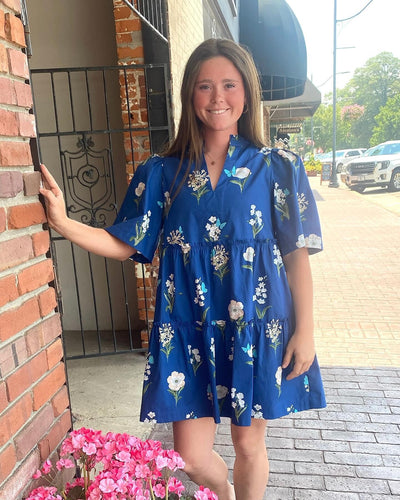 Madison Floral Shift Dress