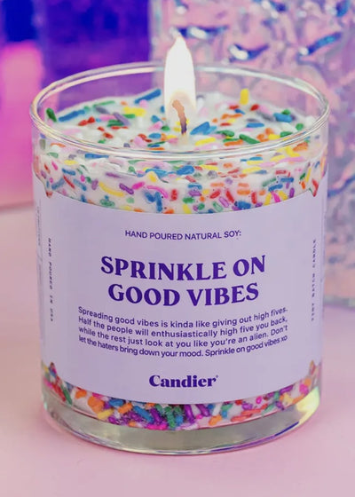 Sprinkle Good Vibes Candle