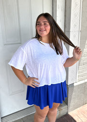 Butter Luxe Pleat Skort/Plus