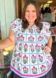 The Late Bloomer Top/Plus