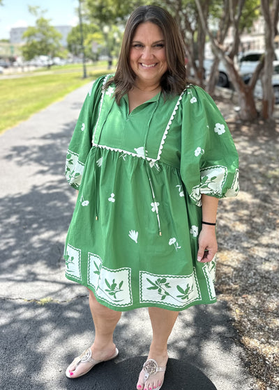 The WildFlower Spirit Mini Dress/Plus