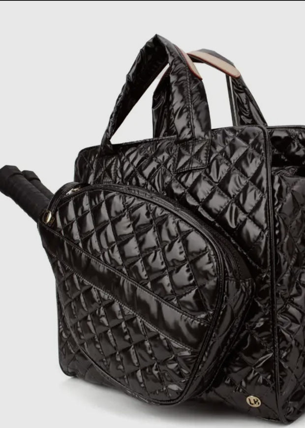 The Dink Darling PickleBall Tote in Deep Espresso