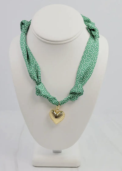 Serafina Scarf Charm Necklace