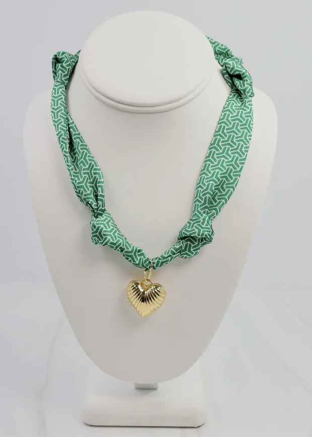 Serafina Scarf Charm Necklace