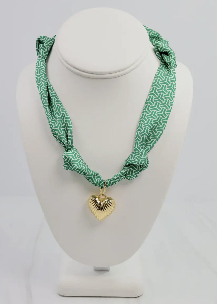 Serafina Scarf Charm Necklace