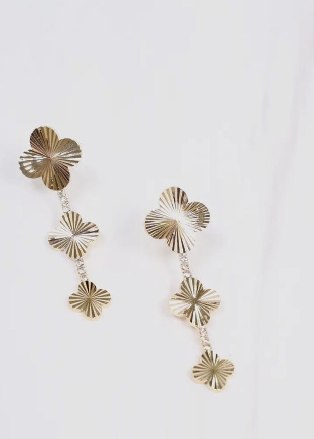 Luken Clover Drop Earrings