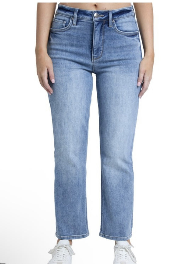 Dylan Cropped Straight Leg Jean/Plus