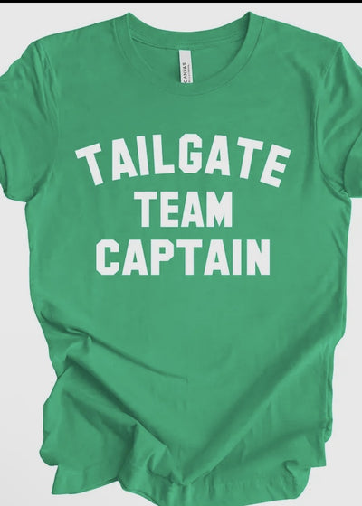 Tailgate Team Captain Tee/Plus