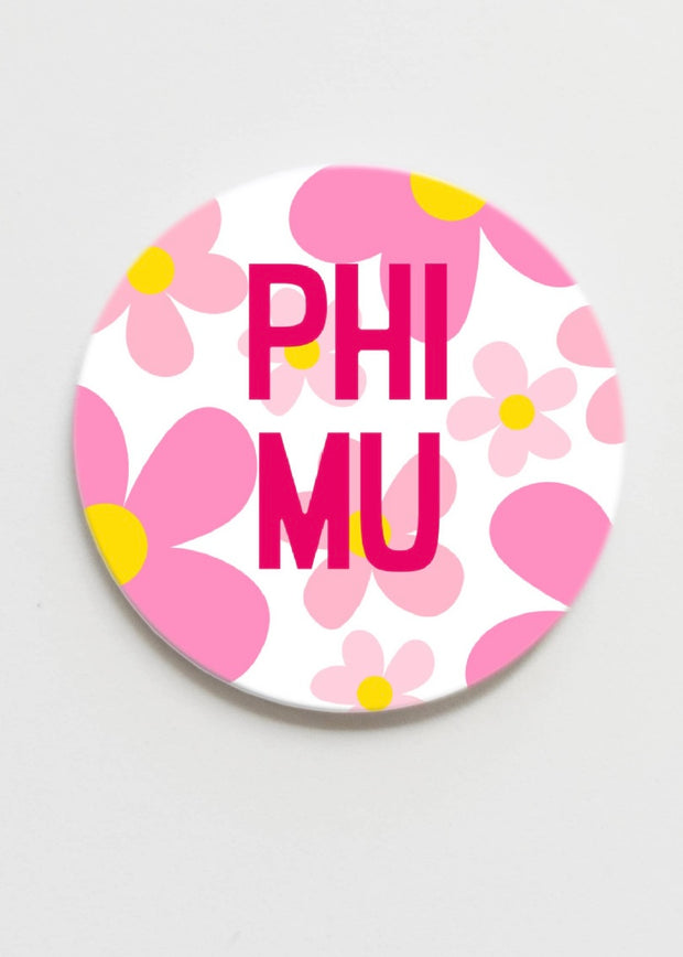 Phi Mu 1.5" Button Collection