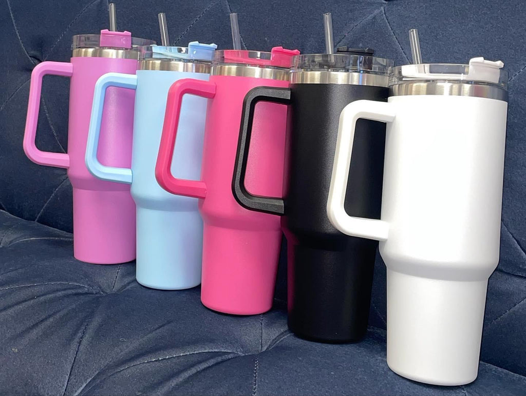 40oz Tumblers With Handles – The Village Tinker